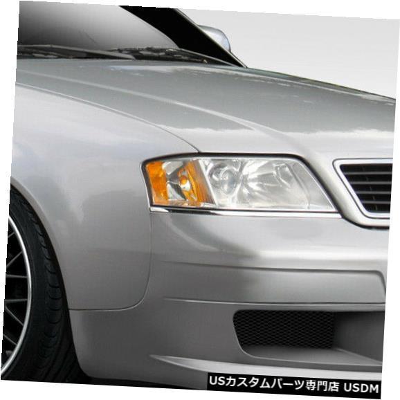 Front Bumper 98-05アウディA6 4DR VIP Duraflexフロントボディキッ...