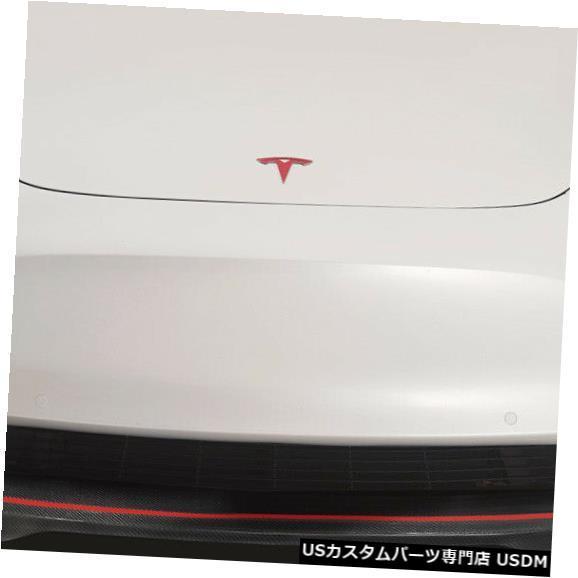 Front Bumper 18-20テスラモデル3 GTコンセプトカーボンファイバーフロントバンパー...