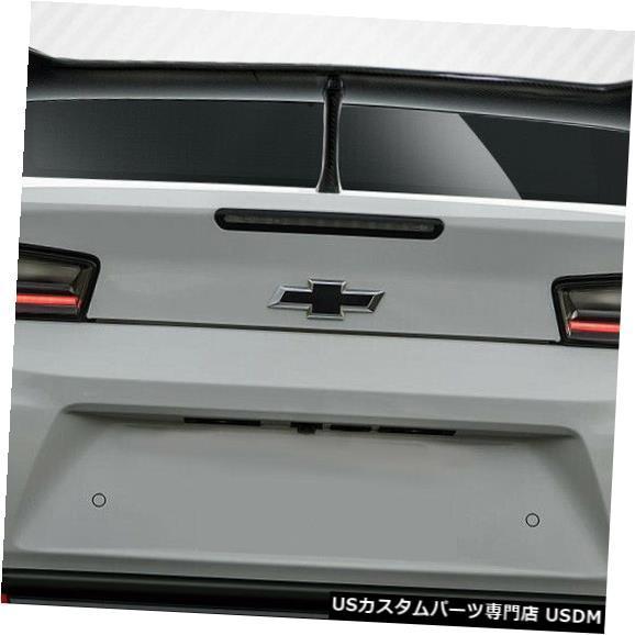 Body Kit-Wing/Spoiler 16-18シボレーカマロZL1カーボンファイバークリエー...