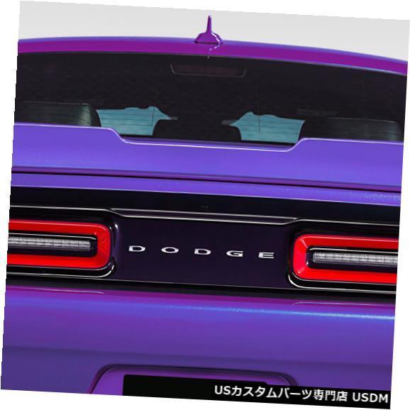 Body Kit-Wing/Spoiler 08-18ダッジチャレンジャースピードウェイデュラフレッ...