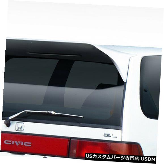 Body Kit-Wing/Spoiler 88-91 Honda Civic HB JS Dura...