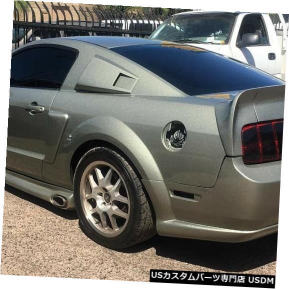 Fenders 05-09フォードマスタングエレノアスタイルKBDウレタンボディキット-ウィング/ス...