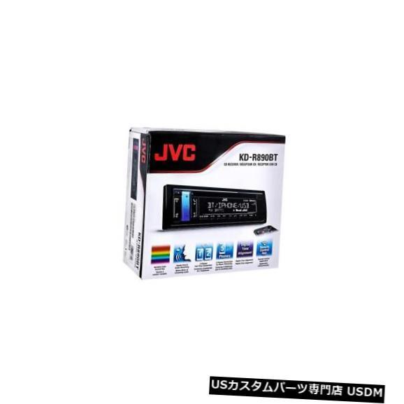 In-Dash JVC KD-R890BT 1-DINカーステレオインダッシュCD MP3 USB ...