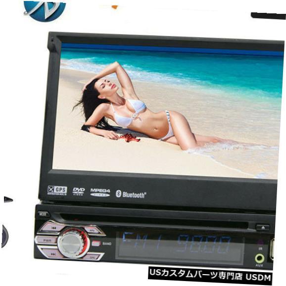 In-Dash ダッシュFM Aux受信機カーステレオオーディオGPS DVDプレーヤーiPod B...