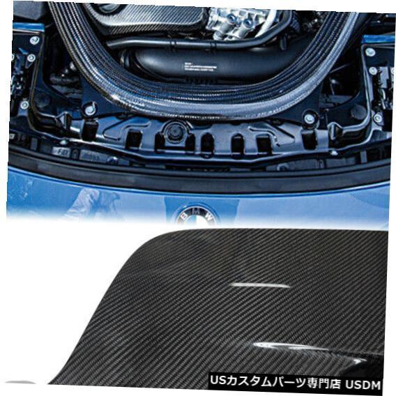 エンジンカバー BMW M4 F80 F82 F83 2014-2017のカーボンファイバー自動フロ...