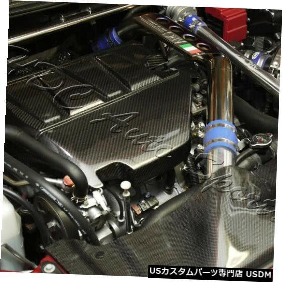 エンジンカバー ランサーエボリューションEVO X / 10軽量リアル100％カーボンファイバーエン...