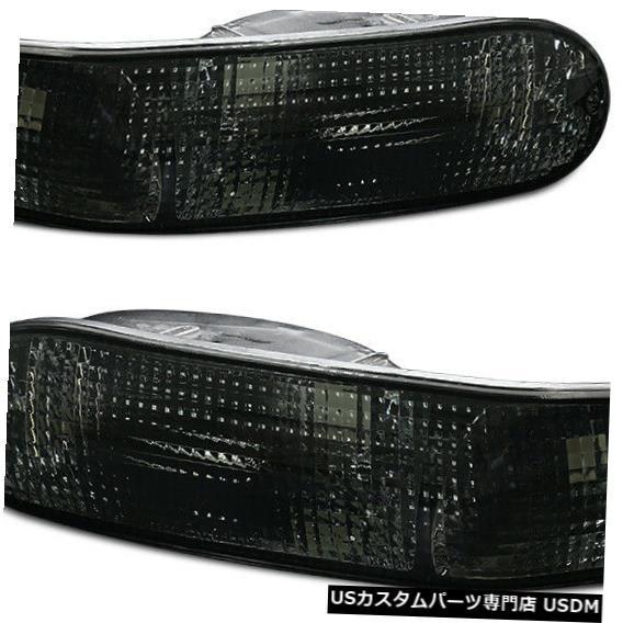 Turn Signal Lamp 2000-2005三菱エクリプススモークリアバンパーライト信号駐車...