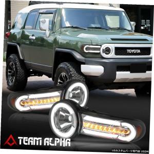 トヨタ　FJクルーザー 2007-2014用　社外ヘッドライト　左右セット　中古 楽天市場】新品 トヨタ・FJ クルーザー 外装カスタム LEDヘッド
