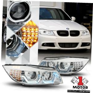 ヘッドライト 95-01 BMW E38 7シリーズ740i 740iL 750iLクロームLED