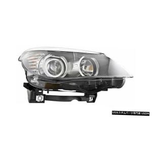 Headlight BMW 5シリーズE60 2008-2010右パッセンジャーヘッドライトヘッドライトランプフロント  BMW 5 SERIES E｜usdm