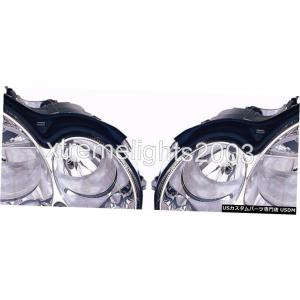 Headlight フィットメルセデスベンツCLKヘッドライトヘッドライトフロントランプハロゲン保証...