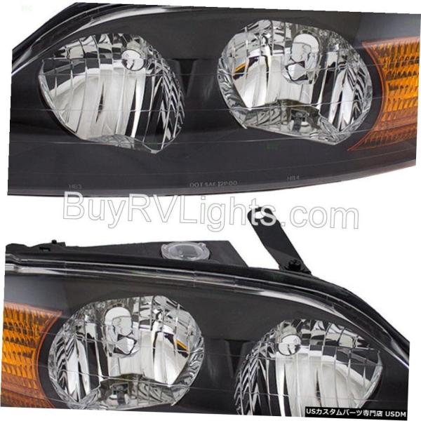 Headlight ホリデーランブラーナビゲーター2004 2005ペアヘッドライトフロントランプヘ...