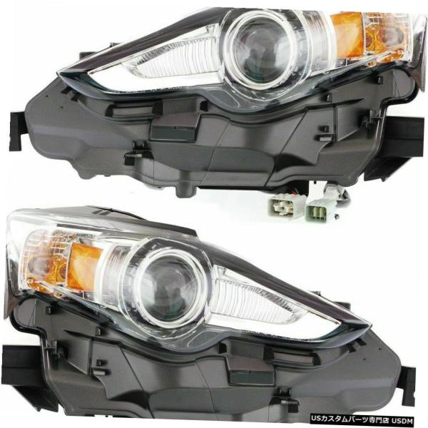 Headlight フィットレクサスIS250 IS350 2014-2015右隠しヘッドライトヘッ...