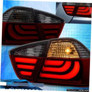 テールライト 12-15 BMW F30 3シリーズ4Dr用レッド/クリア*トロンLED
