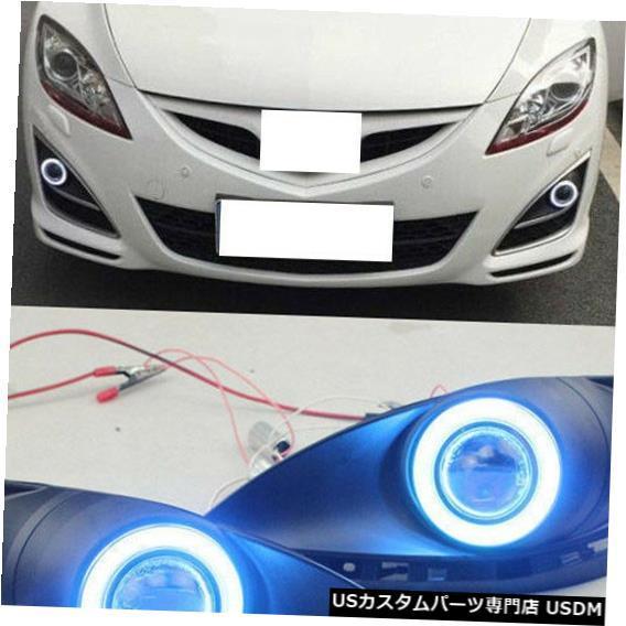 Front Bumper Cover スーパーCOBフォグライトソースエンジェルアイバンパーカバー（...