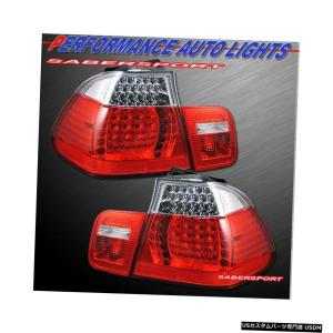 Tail light 2000-2003 BMW E46 3シリーズ2drクーペ用ペアレッド