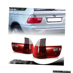 Tail light 2000-2003 BMW E46 3シリーズ2drクーペ用レッドクリアLED
