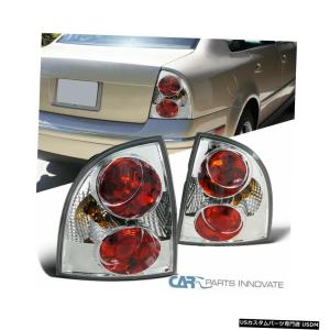 Black Tail Lights For 2001-2005 Volkswagen Passat Sedan – Pair, Clear Lens, Matte Black Housing