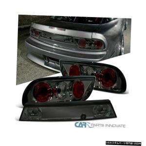 Tail light 89-94日産240SX S13 3Drハッチバックブラックテールライト+