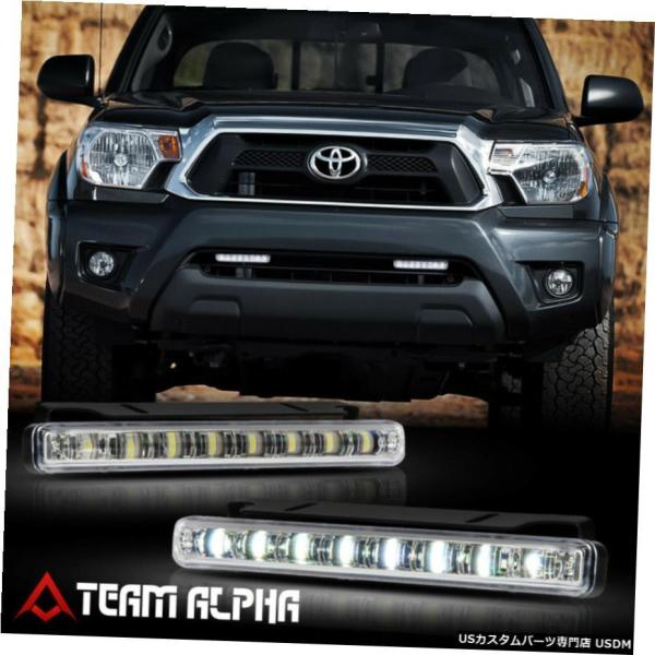 6.25" ライトDRL霧ランプ駆動を実行しているユニバーサルクリアレンズ8ホワイトLED昼間 6....