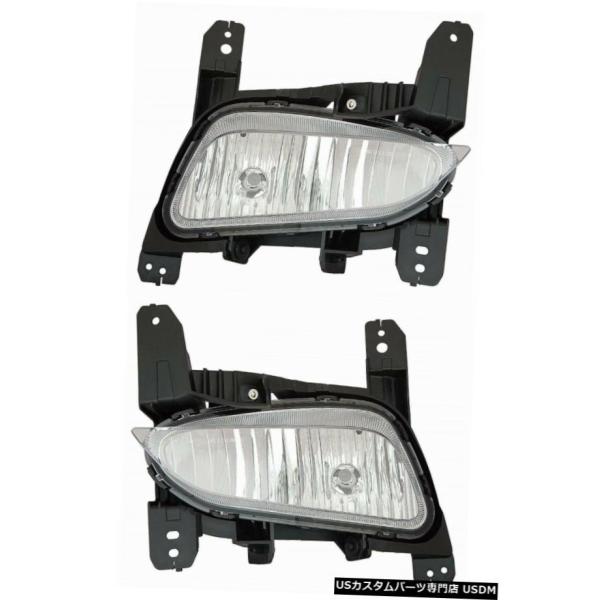 ビュイックENCORE 2017-2019 RIGHT LEFT FOG LIGHTS DRIVIN...