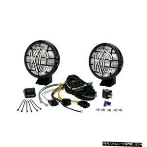 KCハイライツ フォグランプカバー2個セット KCロゴ 黒・汎用