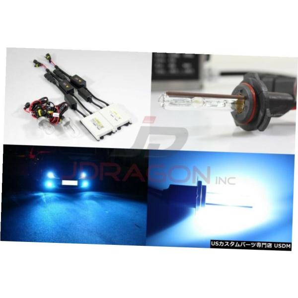 9006 / HB4 10000Kプラズマブルー35WスリムAC CANバスバラストキセノンHIDキ...