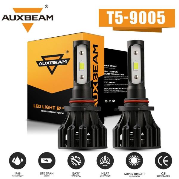 AUXBEAM 9005 HB3 LEDヘッドライトバルブハイビーム変換キット6000K 6000L...