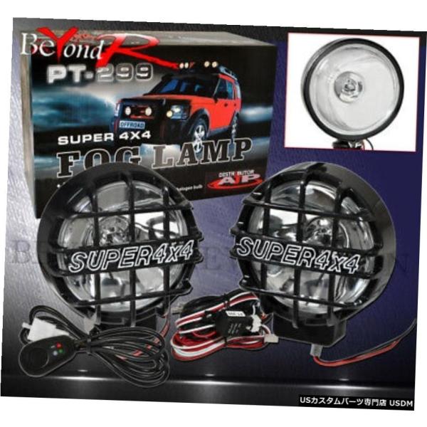 6「」4X4オフロードラウンドHIDフォグランプヘッドライトスポットライトオフロードのためにジープバ...