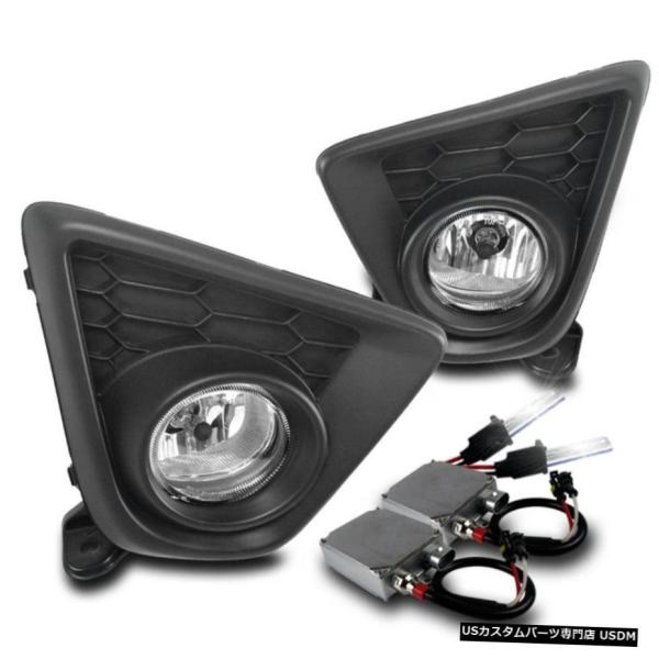 2013-2015 MAZDA CX-5フロントロアバンパーCHROME FOG LIGHTS LA...