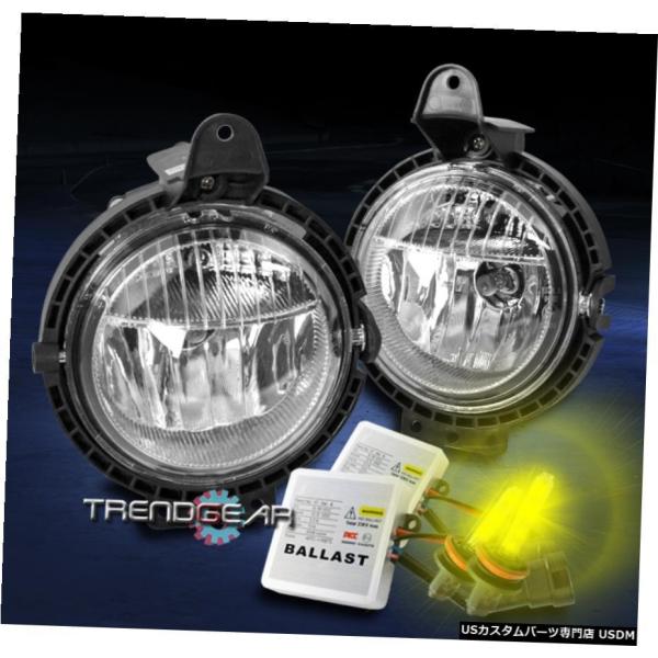 2007-2015 FOR MINI COOPERバンパー交換CHROME FOG LIGHTS L...