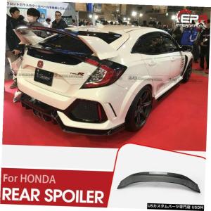 シビック TYPE R FK8 ARISING-I リアウイングフラップ カーボン製