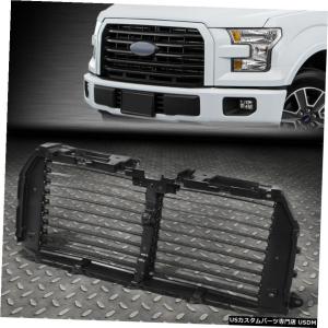 グリル 15-17 FOR FORD F-150 FRONT UPPER RADIATOR GRILLE GRILL AIRFLOW CONTROL SHUTTER FOR 15-17 FORD F-150 FRONT UPPER RADIATOR GRILLE GRILL