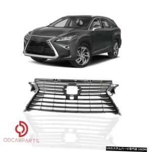 グリル 2016 2017 2018 2019レクサスRX RX350 RX450h 4ドアブラック用