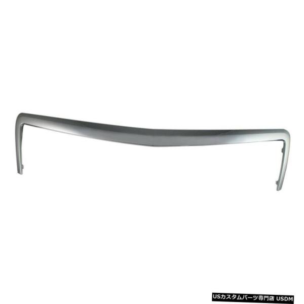 グリル 13-14キャデラックATSのためにクロームトリムアッパーグリルサラウンド成形交換 Chro...