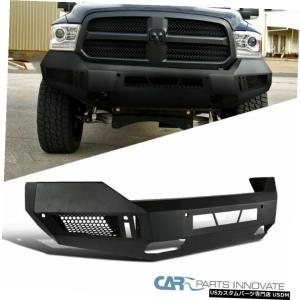USグリルガード 02-09ダッジラムトラック用マットブラックスタッズ