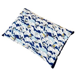 MORIPiLO そばがら 枕 ひのきの香りのそば殻まくら 猫ざんまい 波乗りネコ