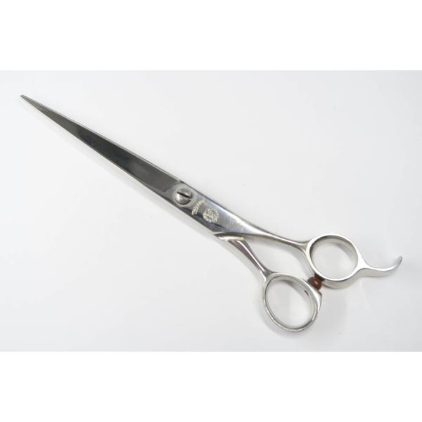 Bランク 蛇刃 JAVA  T シザー 美容師・理容師 6.8インチ 右利き 中古:H-10991