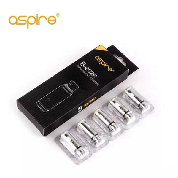 アスパイア Aspire Breeze ブリーズ専用コイル 5個セット 1.2ohm VAPE 電子...