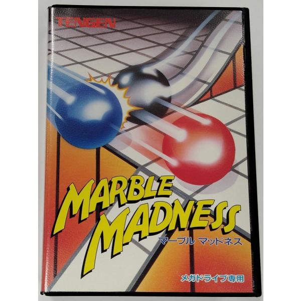 【中古】MD マーブルマッドネス＊メガドライブソフト(箱説付)