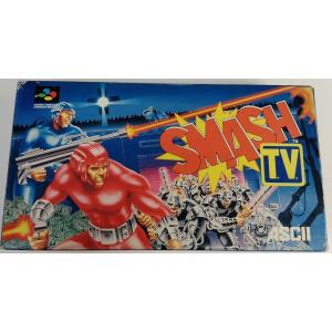 【中古】SFC スマッシュTV＊スーパーファミコンソフト(箱説付)