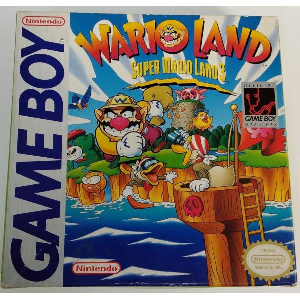【中古】GB WARIO LAND:SUPER MARIO LAND 3 (北米版 国内版本体動作可...