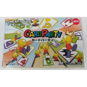 【中古】GBA カードパーティー＊ゲームボーイアドバンスソフト