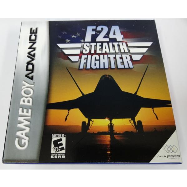【中古】GBA F-24: Stealth Fighter＊ゲームボーイアドバンスソフト(箱説付)