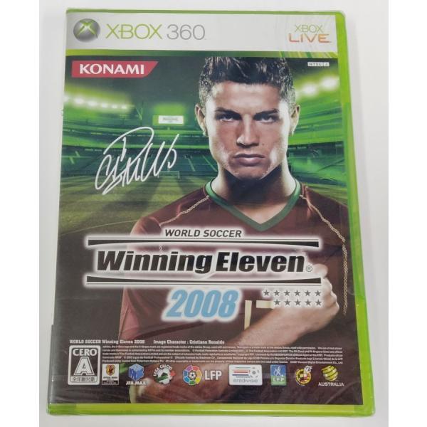 【中古】X360 ワールドサッカー ウイニングイレブン 2008＊Xbox 360ソフト【メール便可...