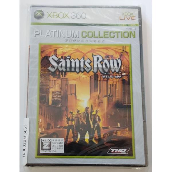 【中古】X360 Saints Row セインツ ロウ Xbox 360 プラチナコレクション【CE...