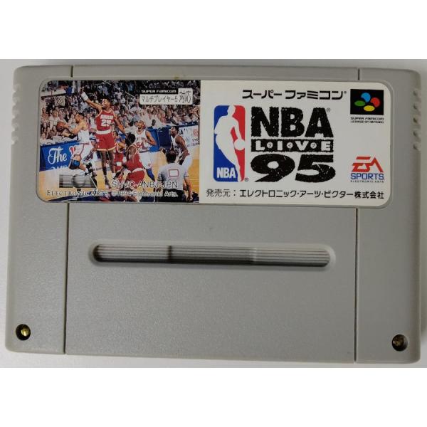 【中古】SFC NBA LIVE95＊スーパーファミコンソフト(ソフトのみ)【メール便可】