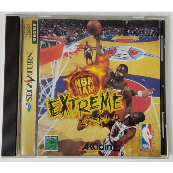 【中古】SS NBA JAM エクストリーム＊セガサターンソフト(箱説付)【メール便可】