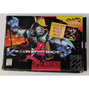 【中古】SFC Killer Instinct＊スーパーファミコンソフト(箱説付)