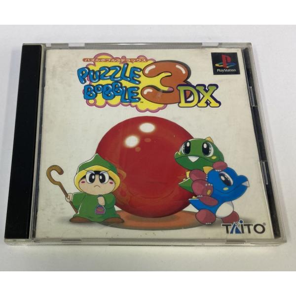 【中古】PS パズルボブル3DX＊プレイステーションソフト(箱説付)【メール便可】